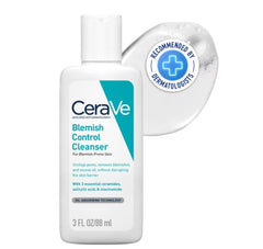 CeraVe Blemish Control Cleanser with 2% Salicylic Acid & Niacinamide for Acne-prone skin
