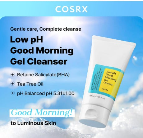 COSRX Low pH Good Morning Gel Cleanser