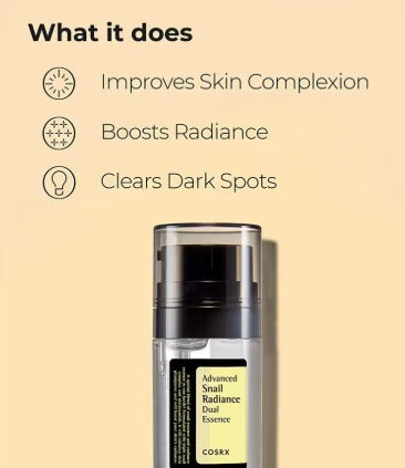COSRX Advanced Snail Radiance Dual Essence