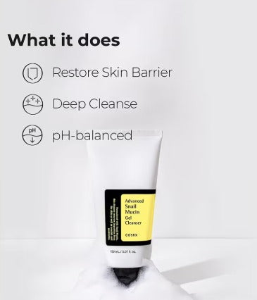 COSRX Advanced Snail Mucin Gel Cleanser