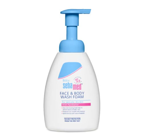 Sebamed Baby Face & Body Wash Foam