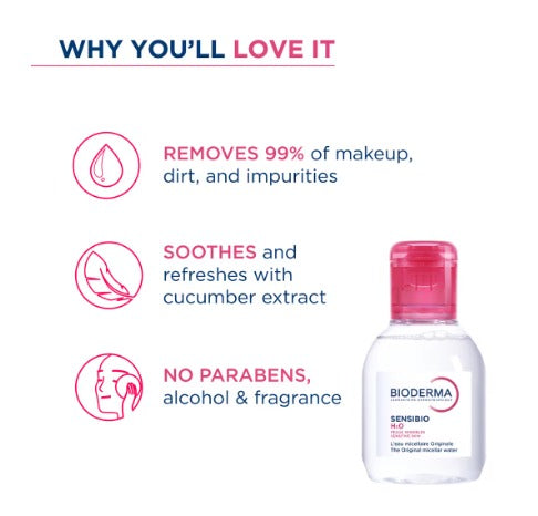 Bioderma Sensibio H2O Daily Soothing Cleanser