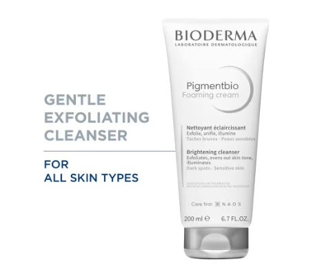 Bioderma Pigmentbio Foaming Cream Brightening Exfoliating Cleanser