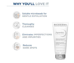 Bioderma Pigmentbio Foaming Cream Brightening Exfoliating Cleanser