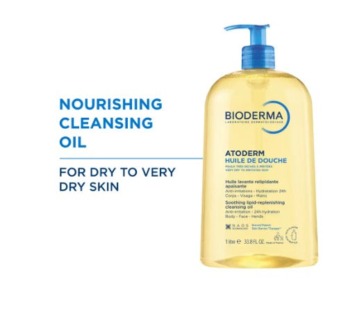 Bioderma Atoderm Huile De Douche Anti-Irritation Cleansing Oil
