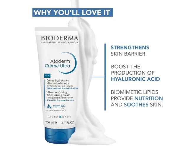 Bioderma Atoderm Creme Ultra-Nourishing Moisturising Cream