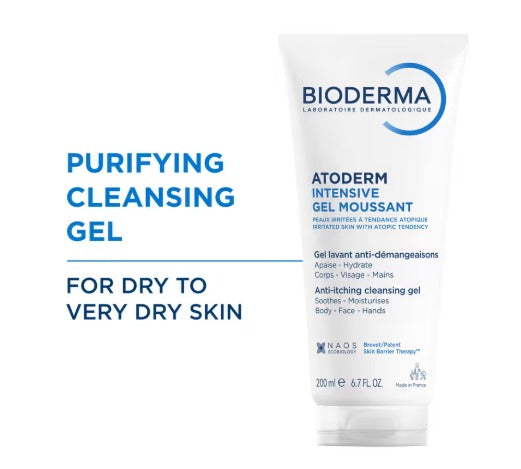 Bioderma Atoderm Intensive Gel Moussant Ultra-Soothing Shower Gel