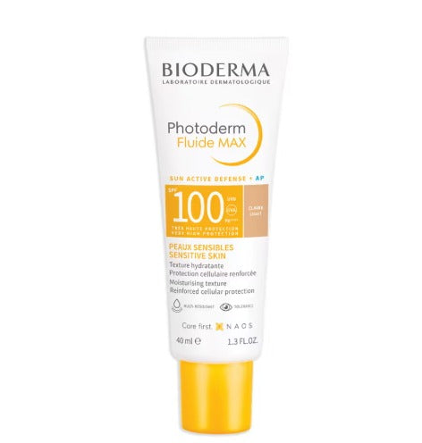 Bioderma Photoderm Fluide Max SPF 100 PA++++ Tinted Sunscreen for Sensitive Skin