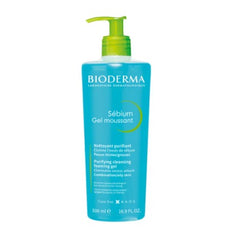 Bioderma Sebium Gel Moussant Acne Defence Cleanser For Oily Acne Prone Skin