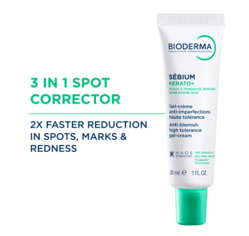 Bioderma Sebium Kerato + Anti-Blemish Gel Cream