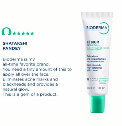 Bioderma Sebium Kerato + Anti-Blemish Gel Cream