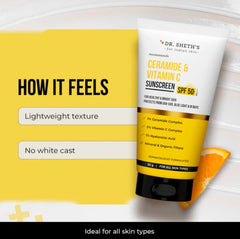 Ceramide & Vitamin C Sunscreen (In-Vivo Tested SPF 50+ PA++++)