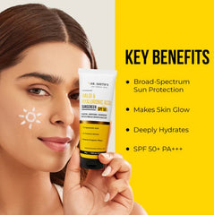 Haldi & Hyaluronic Acid Sunscreen (SPF 50+ PA++++)