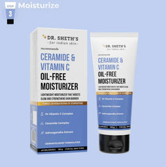 Ceramide & Vitamin C Oil-Free Moisturizer - 100g