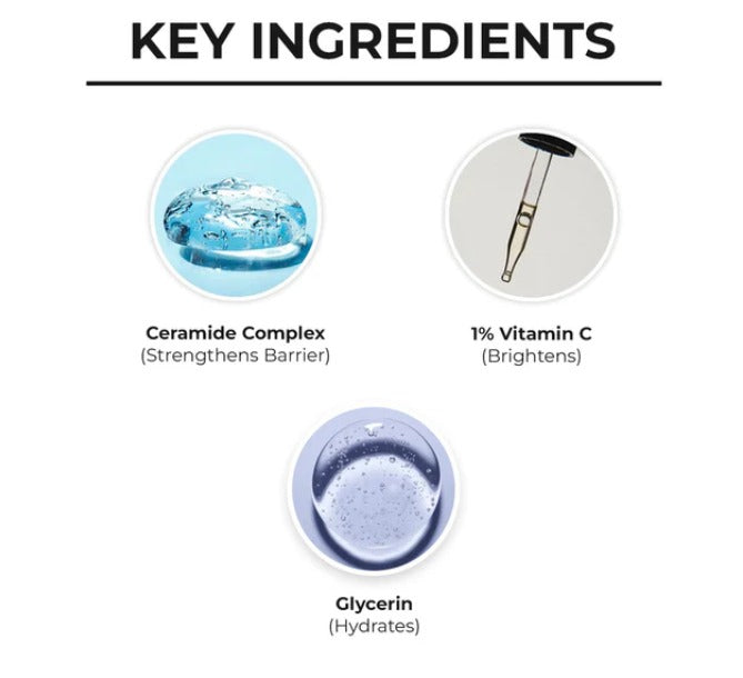 Ceramide & Vitamin C Face Wash - 100g
