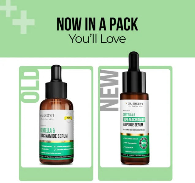 Centella & 10% Niacinamide Ampoule Serum - 30ml