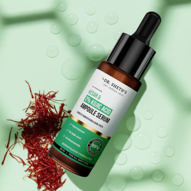 Kesar & 2% Kojic Acid Ampoule Serum - 30ml