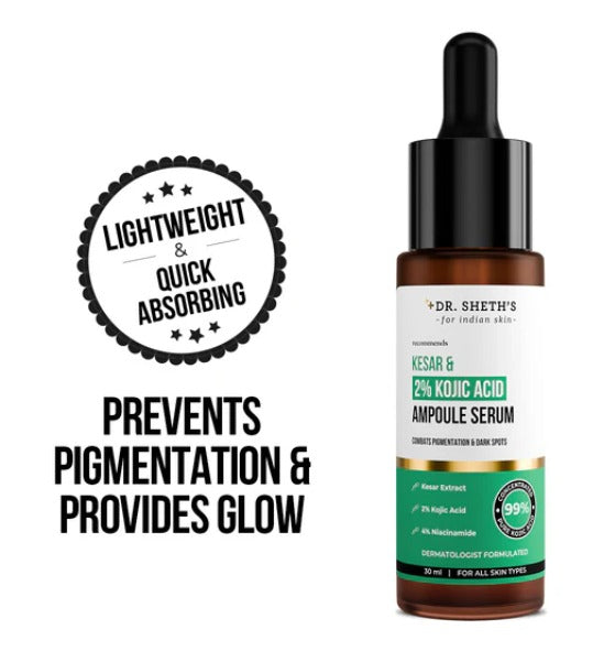 Kesar & 2% Kojic Acid Ampoule Serum - 30ml