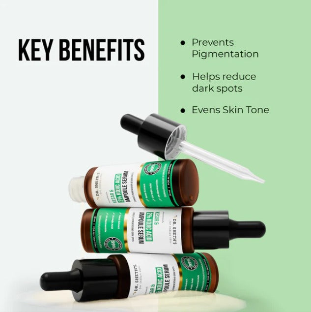 Kesar & 2% Kojic Acid Ampoule Serum - 30ml
