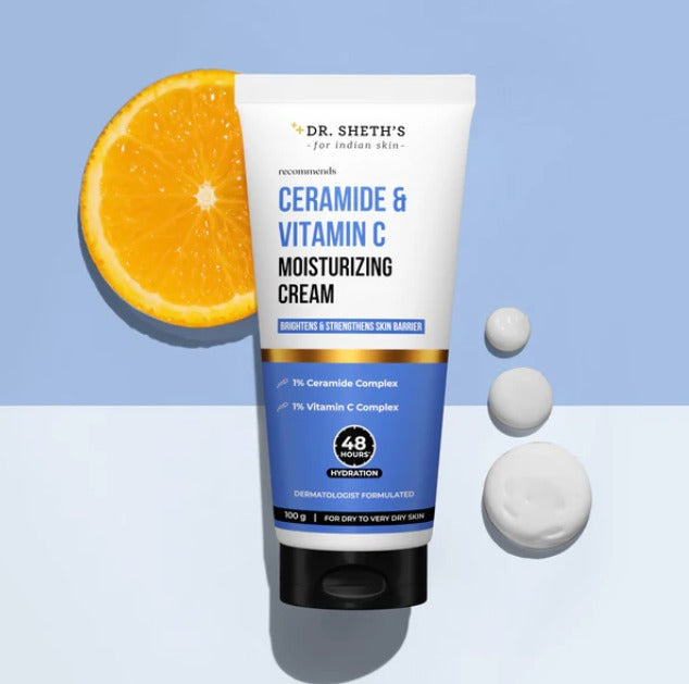 Ceramide & Vitamin C Moisturizing Cream - 100g