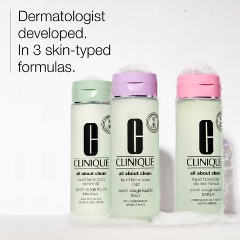 All About Clean Liquid Facial Soap For Oily Skin