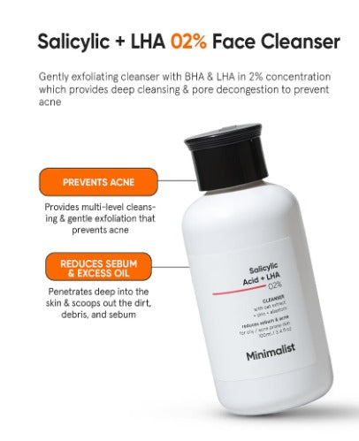 Salicylic Acid + LHA 2% Cleanser