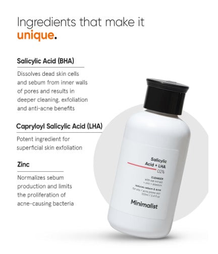Salicylic Acid + LHA 2% Cleanser