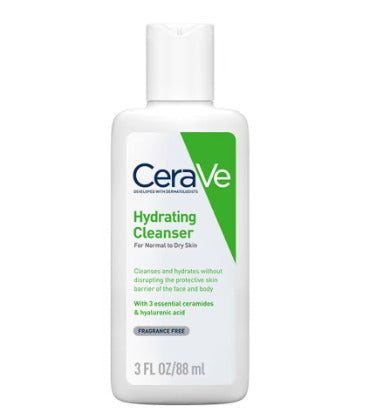 CeraVe Hydrating Cleanser Non-Foaming Face Wash for Dry Skin