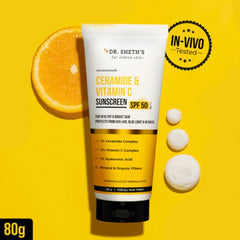 Ceramide & Vitamin C Sunscreen (In-Vivo Tested SPF 50+ PA++++)