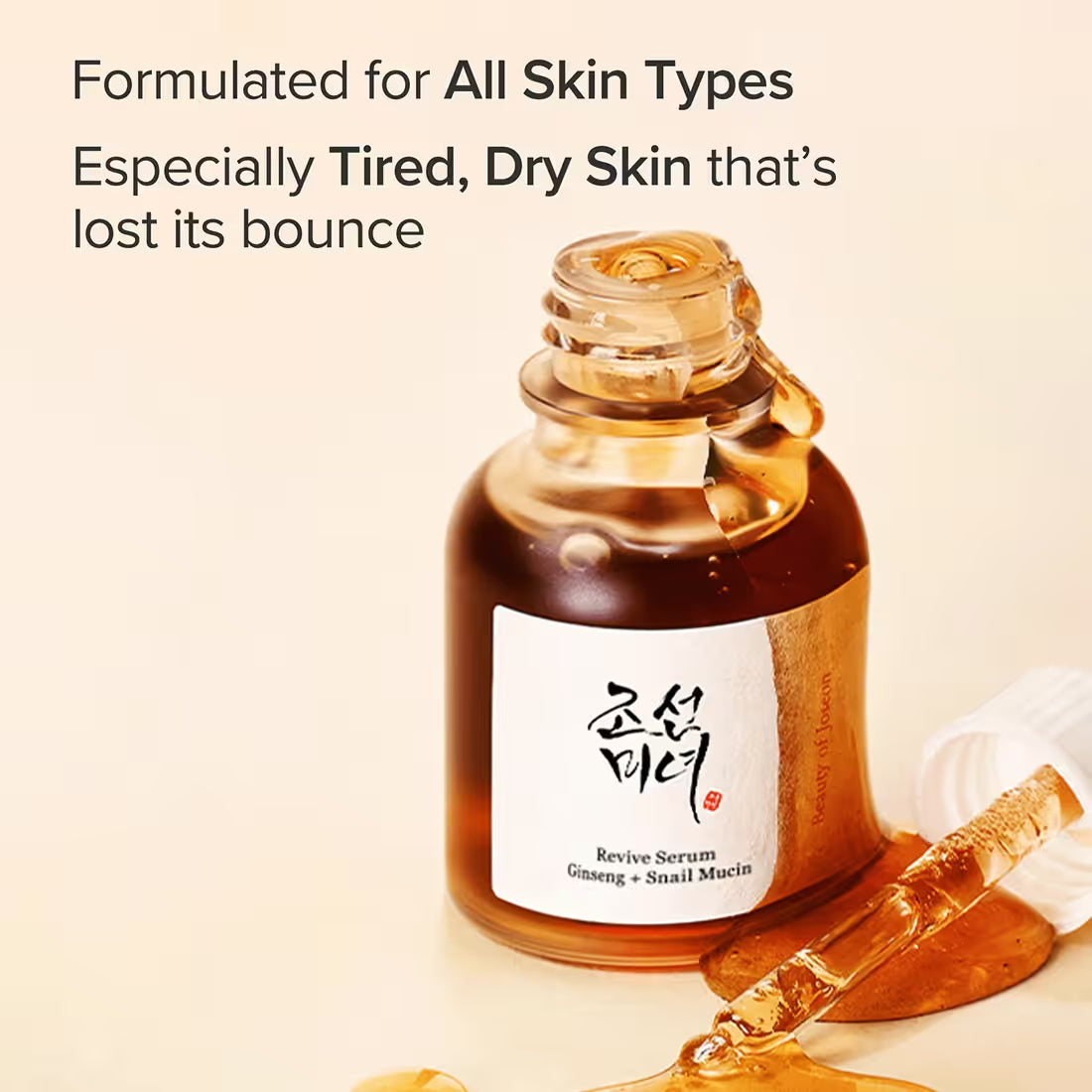 Beauty of Joseon Revive Ginseng + Snail Mucin Serum