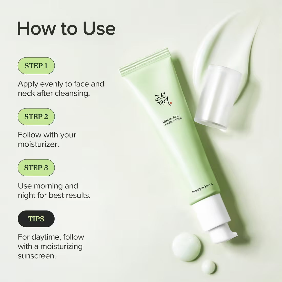 Beauty of Joseon Light On Serum: Centella + Vitamin C